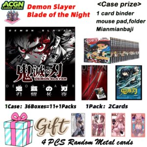 Wholesale 2025 Newest Demon Slayer Blade of The Night Card Boards Hobby Collectible Card Doujin Booster Box Birthday Gifts