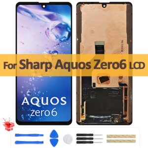 6.4″ Original OLED For Sharp Aquos zero6 LCD Display Touch Screen Digitizer Assembly For Sharp Aquos Zero 6 Screen Replacement