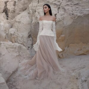 ESBRIDE Evening Dresses Elegant Pink Candy Color Prom Dress Luxury Evening Dresses Wedding Party Dress Formal Occasion Dresses