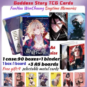 2025 Newest FanHua WenChuang Daytime Memories A6 Boards All Arcylic Hobby Male God Manfu Collection Card Husbando Card Gifts