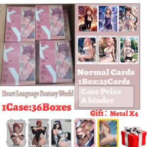Wholesale 2025 Latest Heart Language Fantasy World Goddess Card Board Waifu Booster Box Doujin Toys Artboard Gift