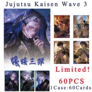 Wholesale Jujutsu Kaisen Wave 3 Nuan Nuan Wen Chuang Acrylic Colored Paper Cards Booster Box Game Character Card Hobbies Gift
