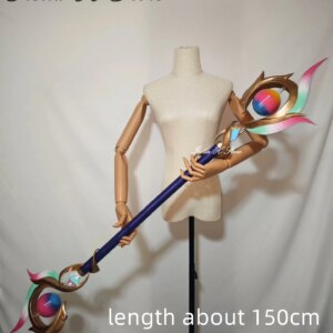 Irelia H Store Spirit Blossom Lux LOL Lux spirit blossom wand staff weapon cosplay props