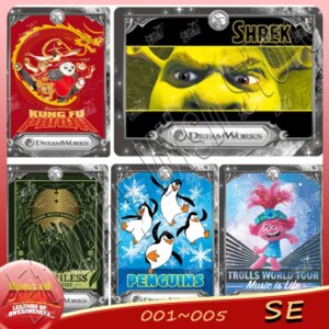 Original KAYOU DreamWorks 30th Anniversary Special Cards SE Series 001-005 Anime Characters Commemorative Collection Card