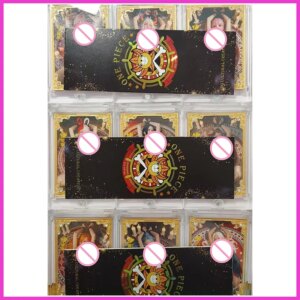 Anime ONE PIECE Rare Metal ZH Refraction Collectible Card Reiju Yamato Perona Uta Hancock Robin Nami Toys for boys Birthday Gift