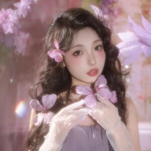 Blue ~ Barrettes Xiaohongshu Popular Style Duckbill Clip Bun Side Clip Hair Band