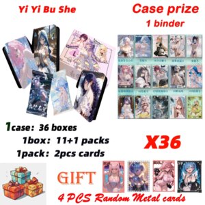 2025 Newest Goddess Story Card ‘ Yi Yi Bu She’ Hobby Collection Card Anime Genshin CCG Game Card Doujin Trade Card Toys Gifts