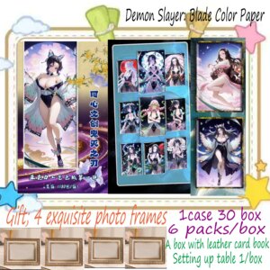 Wholesale latest goddess story story collection card devil slayer color paper toys hobby wife gift bikini sexy supplement pack a