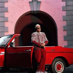 Luxury Pearls Red Men Suit Set 2 Pieces Blazer+Pants Trousers Beaded Groom Wedding Tuxedo Formal Office Customized Jacket Coat