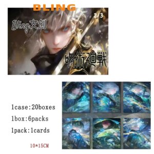 Newest Jujutsu Kaisen Collection Cards Booster Box Wave 4 10*15cm 1 Case Wholesales Rare Playing Cards Games Gift Kids Toys