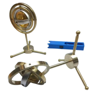 Metal Mechanical Gyroscope 3 Axis Gyro Stabilizer Inertial Demonstration Device Rotary Stress Relief Toy for Adults Students