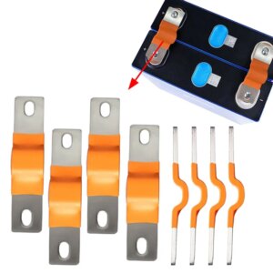 【Flash-Sale!】64Pcs High-Grade Nickel-Plated Copper Bus Bars For Solar Power And Deep Cycle Battery