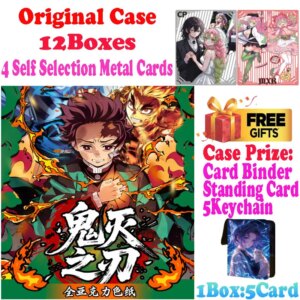 2025 Newest Case Wholesale Wenlan Culture Demon Slayer Acrylic Colored Paper Waifu Shinobu Playing Card CCG TCG Art Gift