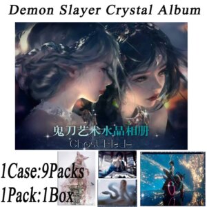 Fully New Demon Slayer Crystal Art Album Blind Box Wholesale Multiple Sizes And Rich Anime Character Hobbies Gift For Fans