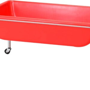 Medium Sensory Table – 18″ Height Table, Sandbox, Water Table for Kids, Red