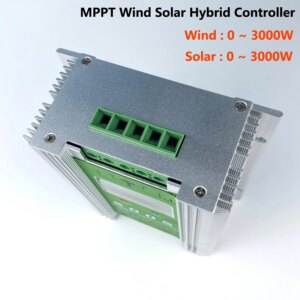 4000W 3kw Wind Solar Hybrid Charge Controller with Equalizer,12V 24V 48V AUTO, MPPT for Solar and Wind, for Lithium Lead Battery