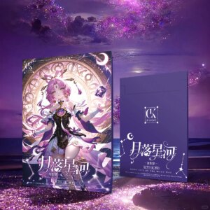 2025 Newest Moonfall Star River Wave 2 A5 Size Goddess Collection Waifu Box Doujin Booster Spicy Art Toy Gift for Hobbyists