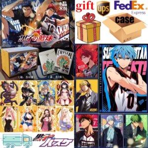 New Kuroko’s Basketball B5 Collection card case wholesale Anime Black’s Basketball Kids Toys collect Gift card box