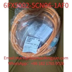6FX5002-5CN06-1AF0 Brand New ower cable pre-assembled TYPE 6FX5002-5CN06 4X1,5 C, SPEED-CONNECT SIZE 1 FOR SINAMICS S120
