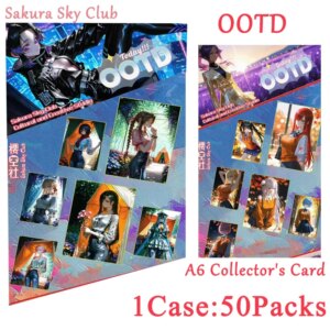 2025 Lastest Goddess Story OOTD A6 Collection Card Booster Box Wholesale Rich Prizes Board Game Hobbies Gift