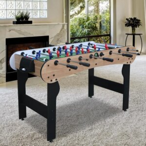 5ft Foosball Table,Mini Competition Soccer Table Game with All Accessories, Leg Levelers and Heavy-Duty Legs. Perfect for Home,