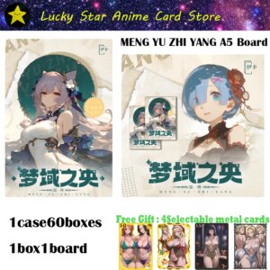 Ika MengYuZhiYang A5 size print Card Goddess Story Collection Card Waifu Booster Box Ccg Acg Doujin Toys And Hobby Gift