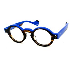 Belight Optical Vintage Round Shape Handmade Acetate Retro Vintage Eyeglasses Prescription Lens Passion is born Italy