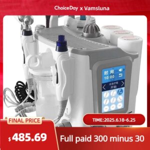 Small Bubble Hydrogen Oxygen Beauty Machine 6 In 1 Facial Professional SPA Skin Cleaning Moisturizing Lifting Anti-Aging Wrinkle