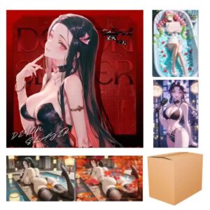 Demon Slayer Cards Wholesale Booster Box Fantasy Soul Anime Female Character Rare Collection Card Tcg Playing Card Kids Toys