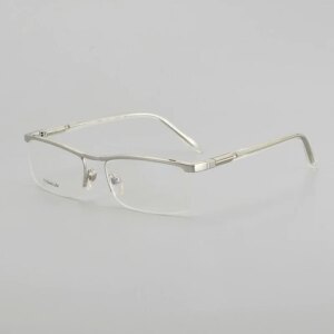 Belight Optical 360 Degree Rotate Design Business Pure Titanium Half Rimless Frame Men Prescription Eyeglasses Eyewear PL0673