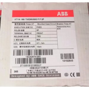 brand-new for ABB Circuit breaker XT1N 160 TMD80/800 F F 3P 1SDA067415R1 Circuit breaker