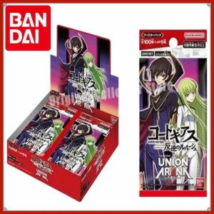 Original Bandai UNION ARENA Cards TCG Trading Game The Realm of Fighting Japanese UA01BT Rebellious Lelouch Replenish Bag