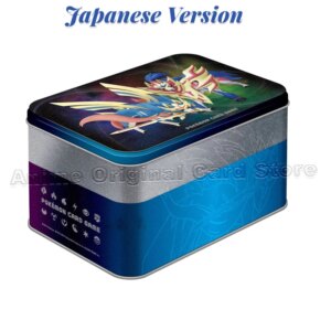 Japanese Version Pokemon PTCG Card Sword Shield S1W S1H Supplementary Package Iron Box Gift Box Children’s Toy Gift Box