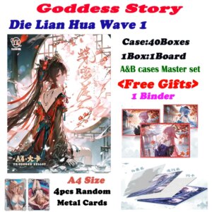 Wholesale 2025 Newest Goddess Story A4 Size Die Lian Hua 1 Acrylic Card Board Waifu Glass Yae Miko Doujin Toys Artboard Gift