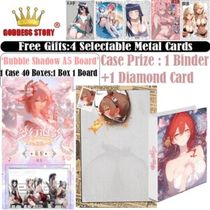 Bubble Shadow A5 Goddess Anime Collection Card – Girl Party CCG Waifu Doujin Booster Box for Hobbyists And Game Fans