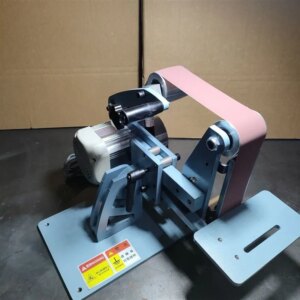 Household vertical and lying dual-purpose belt sharpener 915 * 50 small knife sharpening polishing deburring