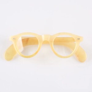 Eyeglass Frames Unique Vintage Cat Eye Graduated Lenses Handmade Honey Horn Prescription Man Glasses Frames Myopia Eyeglasses