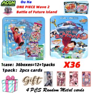 wholesale 2025 Newest Ou Ha ONE PIECE Battle of Future Island Wave 2 Monkey D. Luffy Roronoa Zoro Card Collection Kids Toys Gift