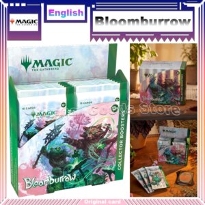 Original Magic The Gathering Bloomburrow Card Collector Booster Box English Collection Trading Cards Children Christmas Gifts