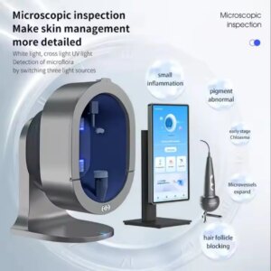 2025 Professional 3d Scanner Face Mirror Device Dermatoscope Skin Face Diagnostics Analysis Machine Facial Skin Analyzer Machine