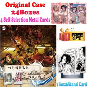 2025 Newest Case Wholesale Pilipala Culture Demon Slayer Acrylic Standing Card No Dupes Mitsuri Trading CCG TCG Art Gift