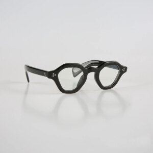 Man Women’s Glasses Frames Polygon Vintage Handmade Buffalo Horn Unique Reading Eyeglass Frames Optical Lenses Eyeglasses