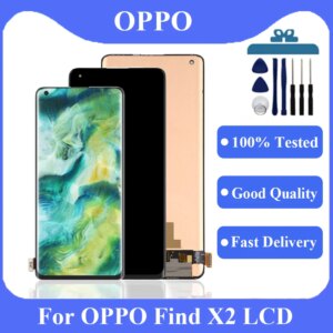 AMOLED  For OPPO Find X2 CPH2023 PDEM10 LCD Display Touch Screen Digitizer Assembly For Oppo Find x2 LCD Screen Replacement