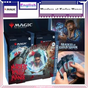 Original Magic The Gathering Murders at Karlov Manor Card English Collector Booster Box Collection Trading Cards Children Gifts
