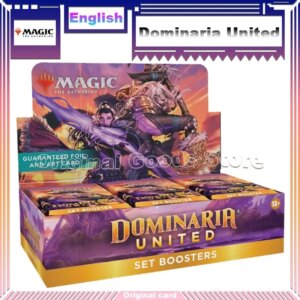 Original Magic The Gathering Dominaria United Card English Set Booster Box Collection Trading Cards Children Gifts