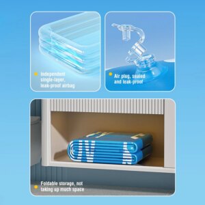 Sunshade Inflatable Pool Family Large Home Pool Thickened Square Outdoor Garden Water Games Vacation for Kids Pets