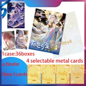 Newest HuiXin WenChuang Qian Shi Jin Sheng A5 Acrylic Boards Anime Genshin Collection Card Rare Hobby Hobbies Gifts
