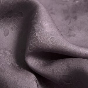 High Quality Real Silk Flower Rose Fragrant Cloud Yarn Fabric Full Spiral Hole Plain Jacquard Clothing