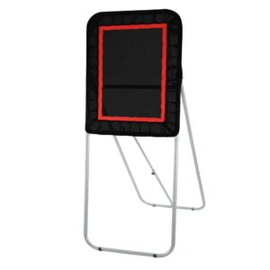 Folding Multi-Sport Rebounder for backyard Training Lacrosse Volleyball Baseball Softball Pitchback Throwback Training Screen