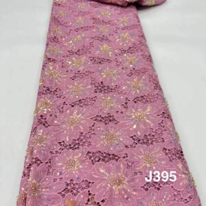 New Design African beads Lace Fabric with Sequins 2025 High Quality Nigerian Mesh Lace Fabrics Luxury for Wedding Dresse